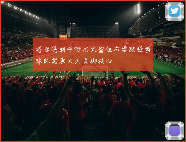塔尔德利呼吁尤文留住布雷默强调球队需意大利国脚核心